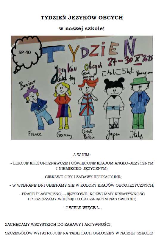Tydzień języków obcych