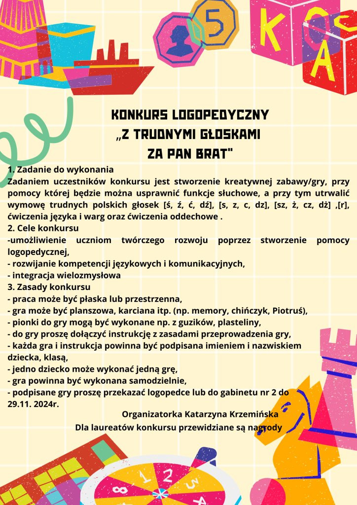 Szkolny Konkurs Logopedyczny