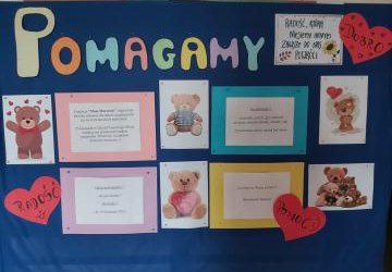 Udział klasy 3b w akcji charytatywnej 