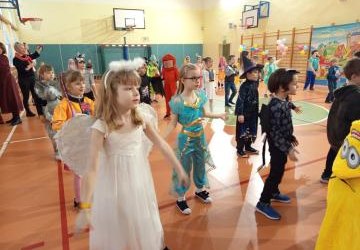 Bal karnawałowy w klasie 1d