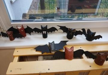 Nietoperze zimują w świetlicy klasy 3c