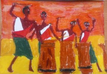 Prace klasy 3b na Wojewódzki konkurs plastyczno-lieracki - 