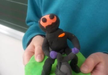 Prace klasy 3b na XXXIV konkurs plastyczny na medal i małą formę rzeźbiarską