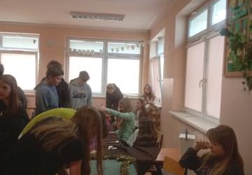 Dzień samorządności - dzień wiosny w klasie 4C
