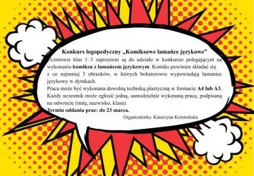 Konkurs logopedyczny 