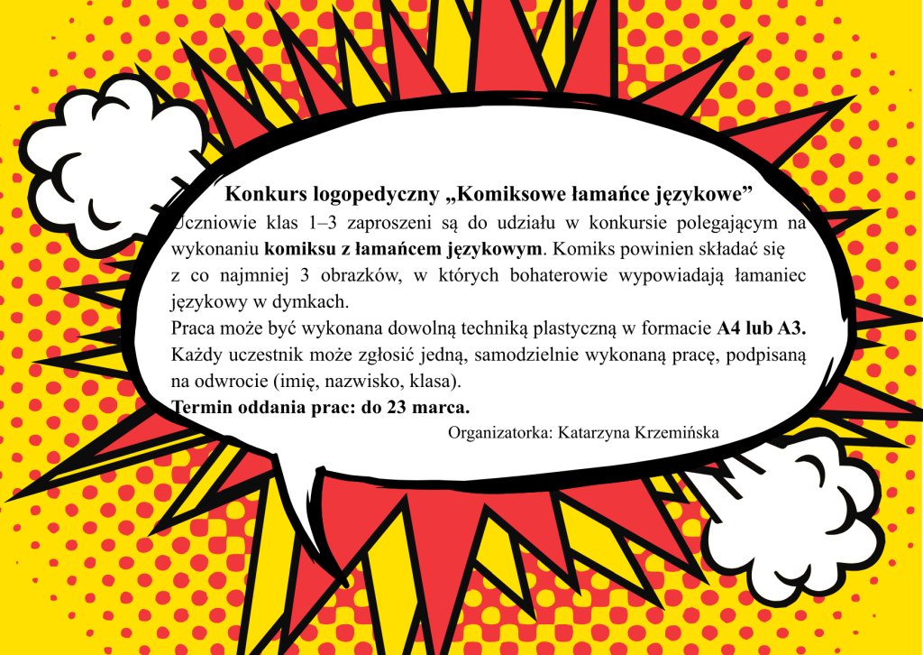 Konkurs logopedyczny 